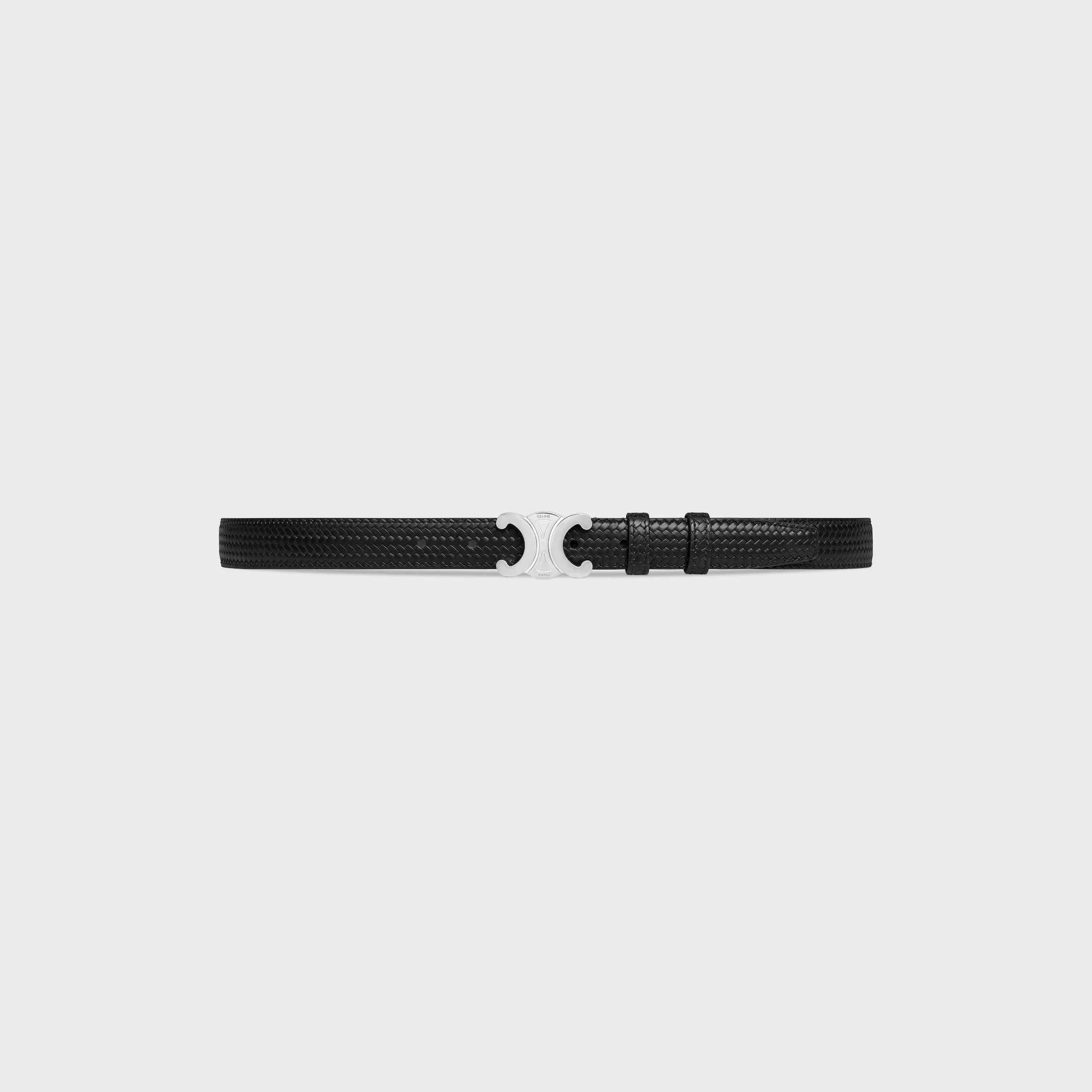 Cinto Triomphe 25 MM EM TAURILLON COM EFEITO ENTRELAÇADO
