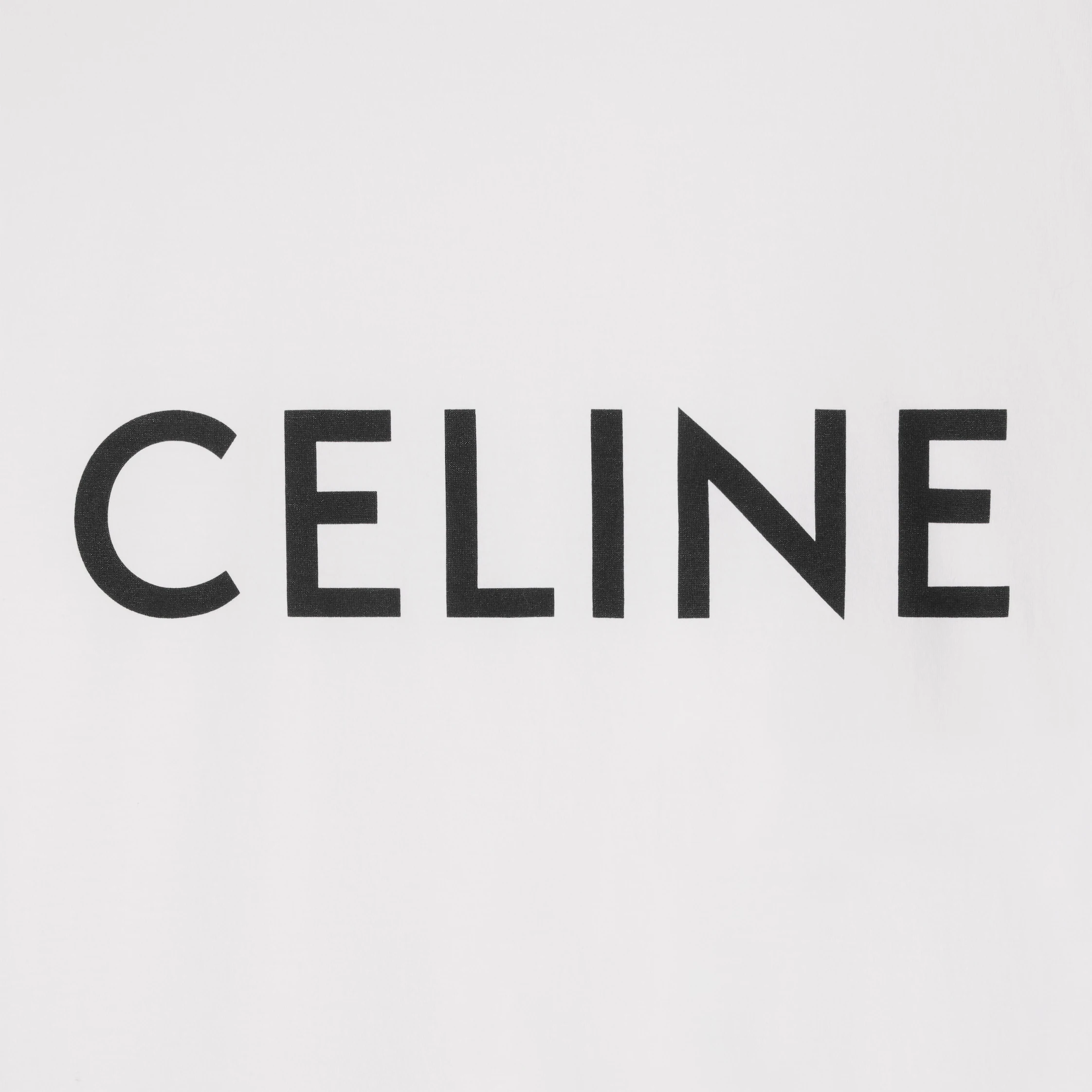 CAMISA DE MALHA DE ALGODÃO LARGA CELINE