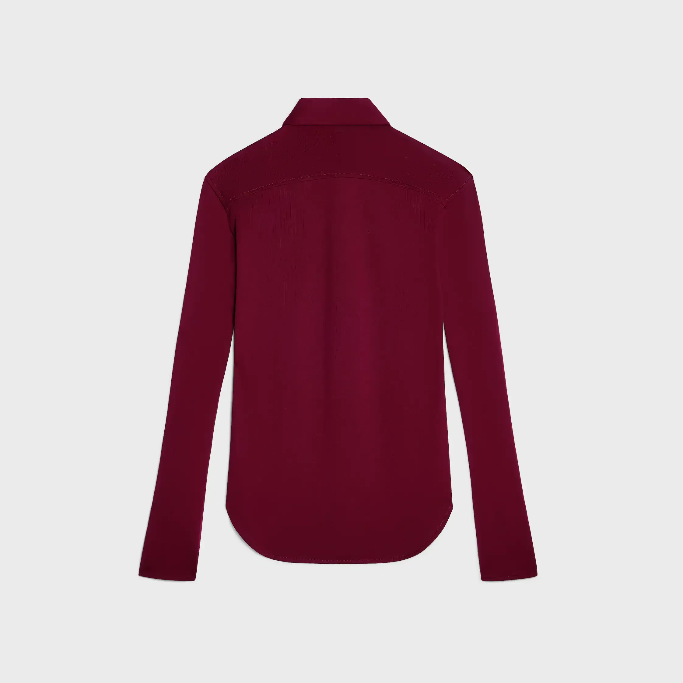 camisa em malha de algodão