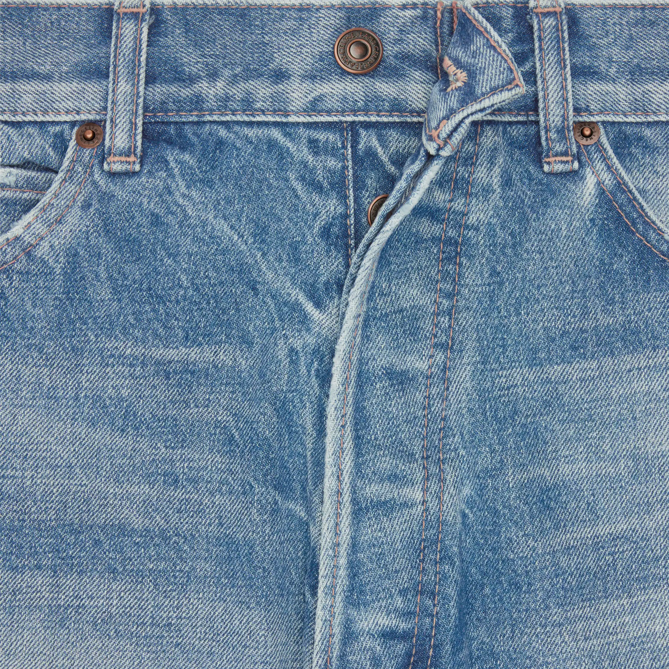 CALÇAS WESLEY EM DENIM DE ALGODÃO