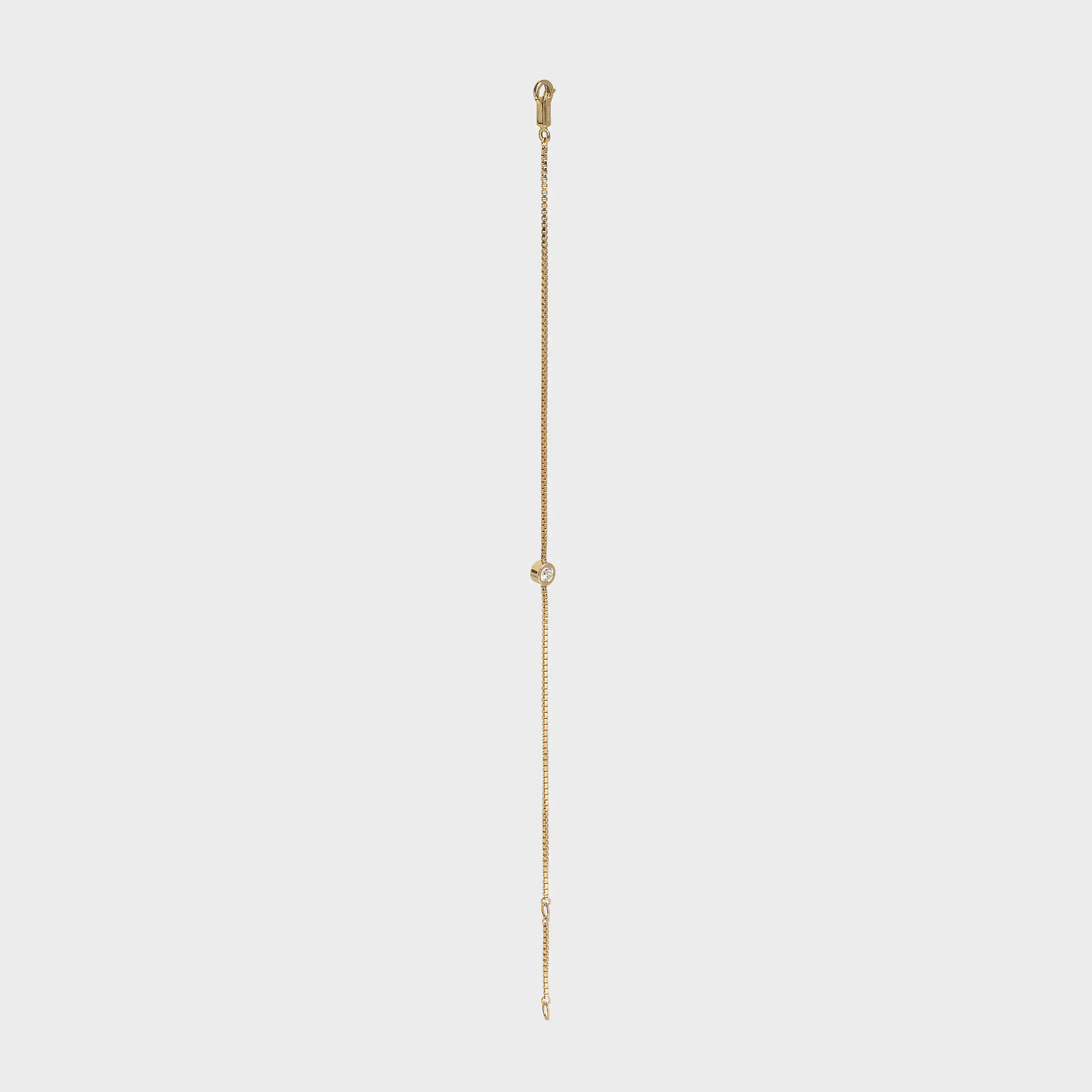 Pulseira Celine Sentimental Brillante em Ouro Amarelo e Diamante