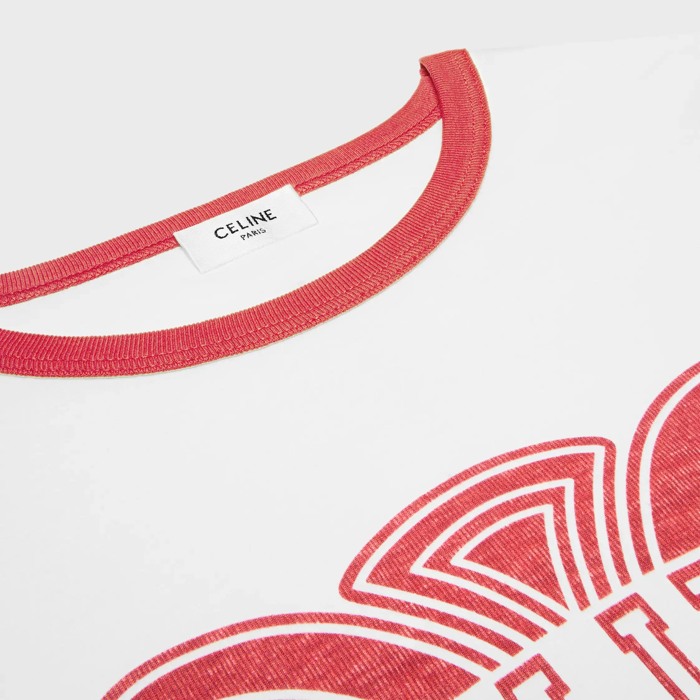 Camiseta 70's em malha de algodão
