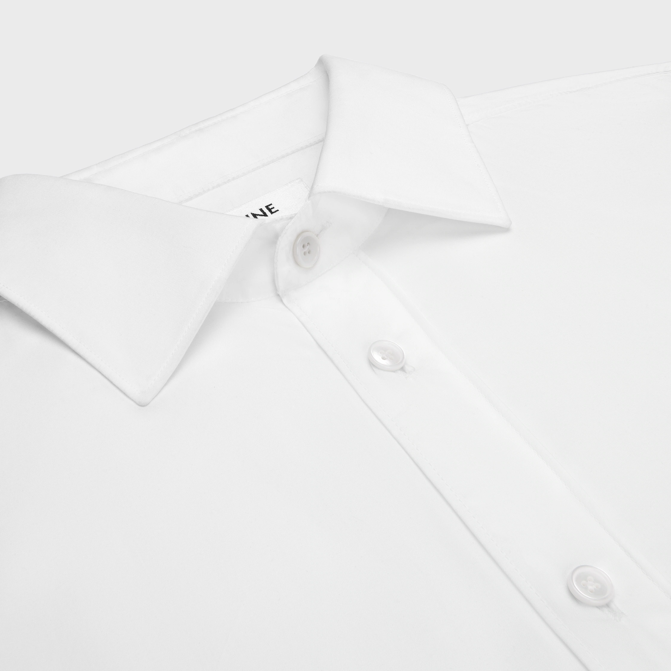 camisa jed em algodão poplin