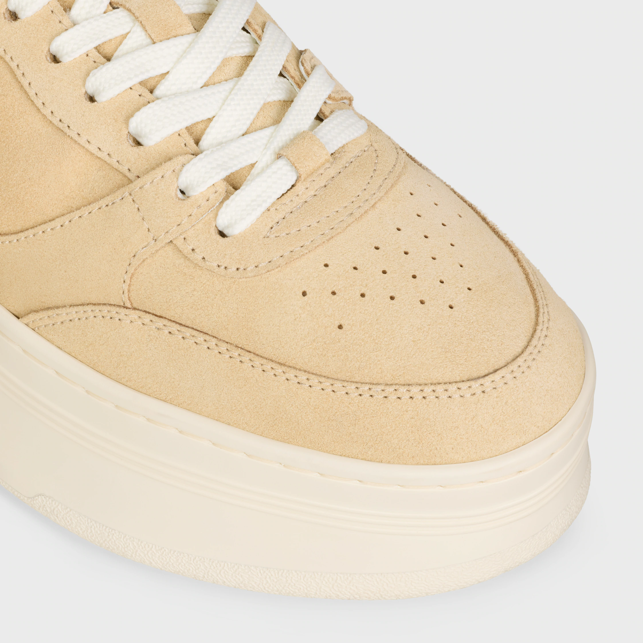 SNEAKER BLOCO EM COURO DE VACA E COURO DE VACA