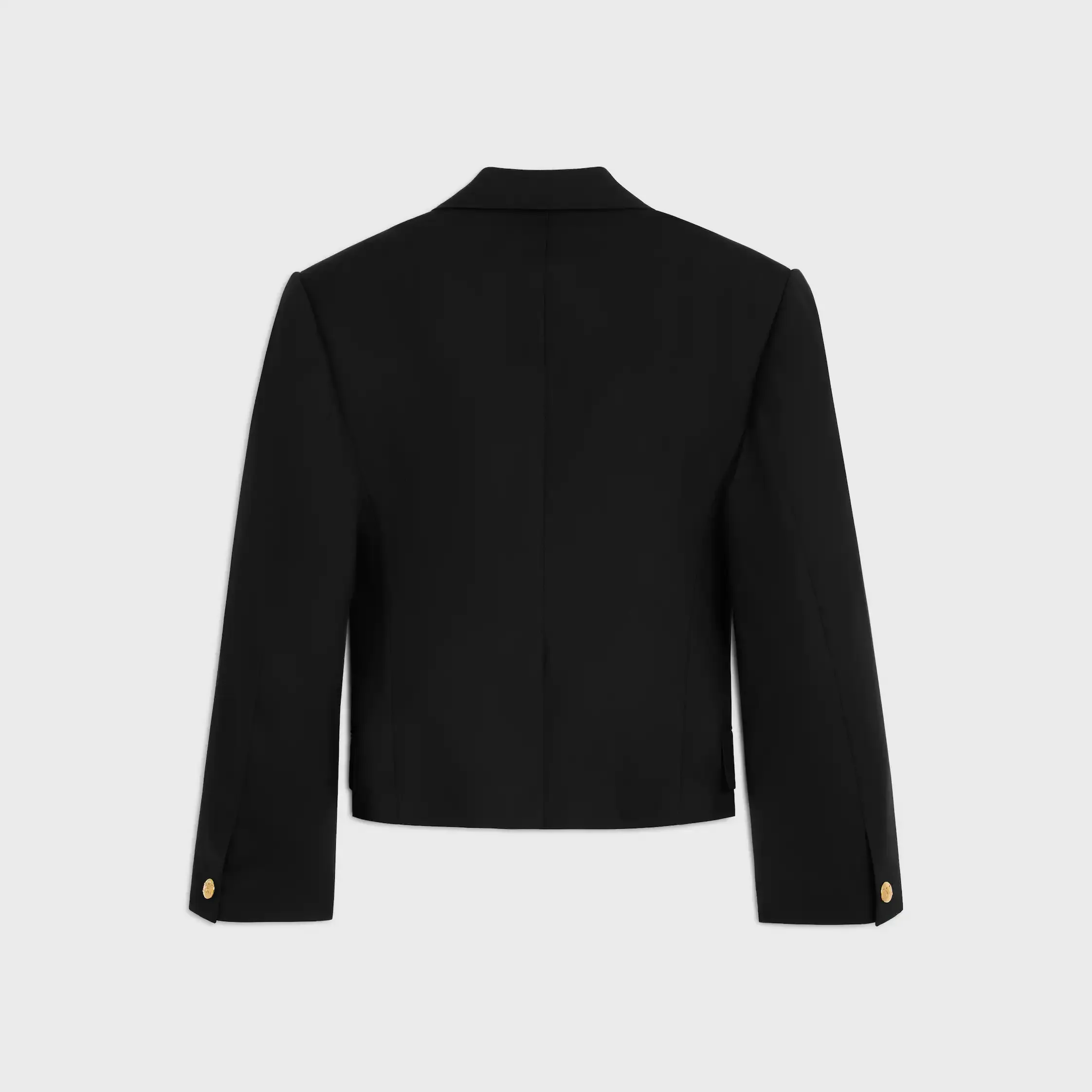 blazer coluna IN lã gabardine