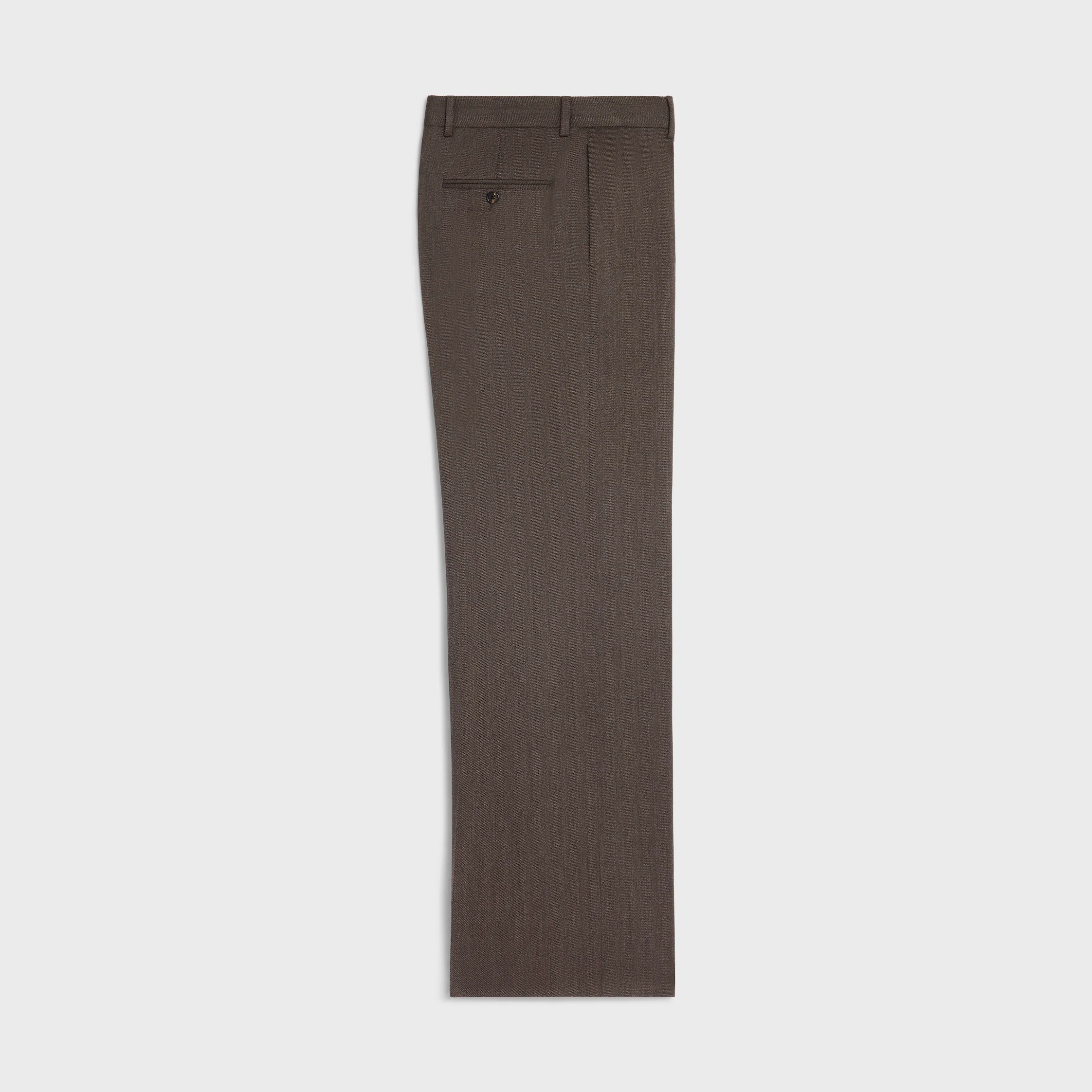 calças ethan em gabardine de lã