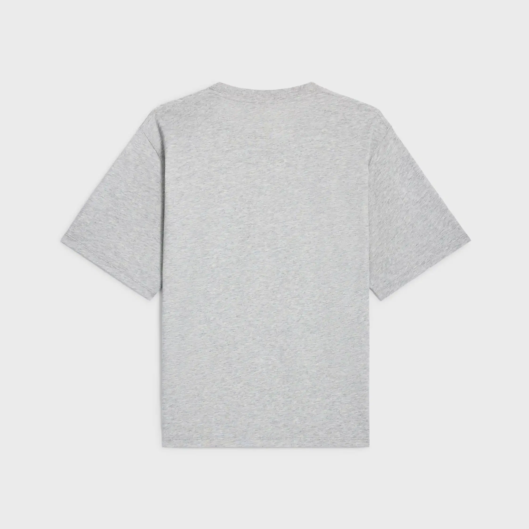 camisola solta em malha de algodão