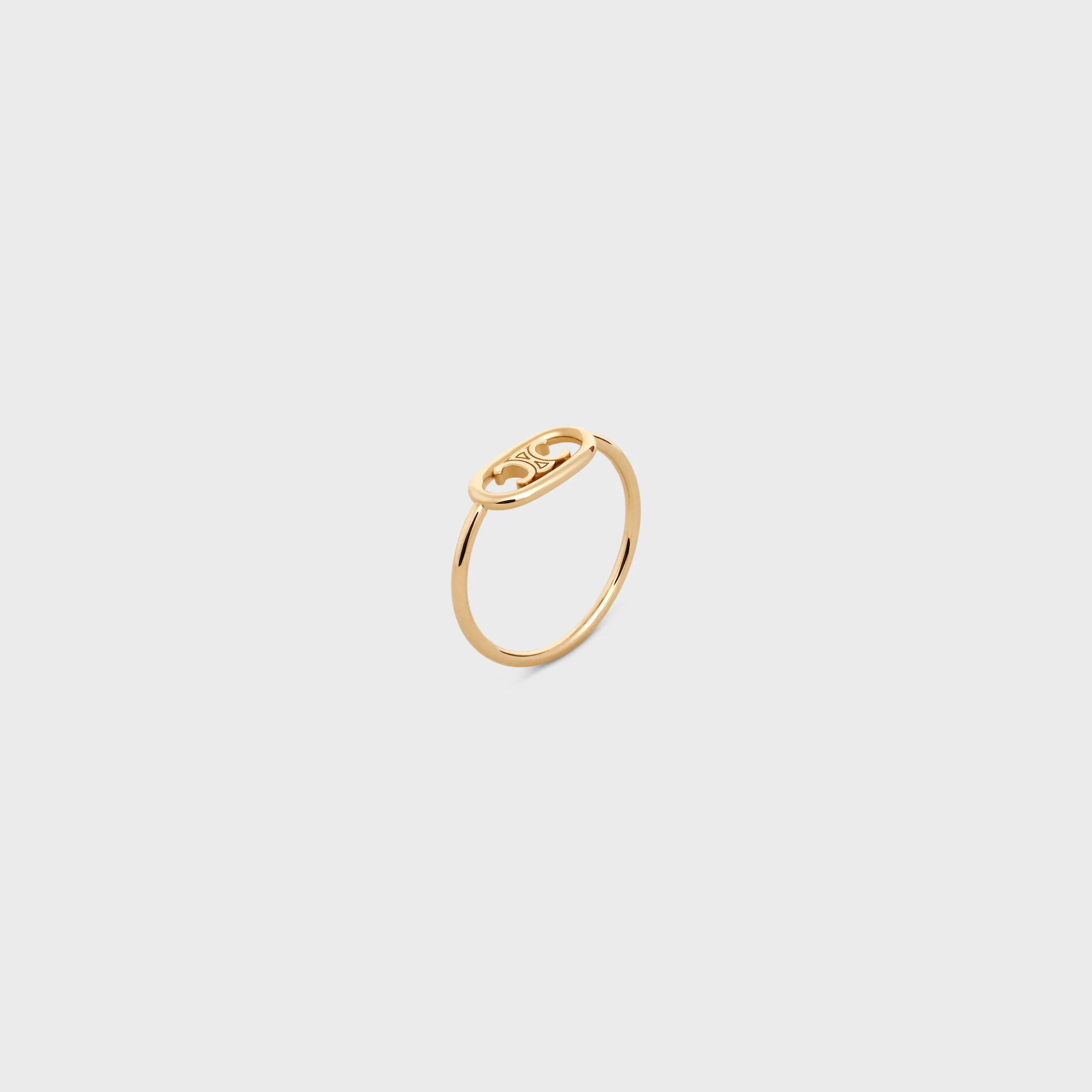 Anel Maillon Triomphe em Ouro Amarelo