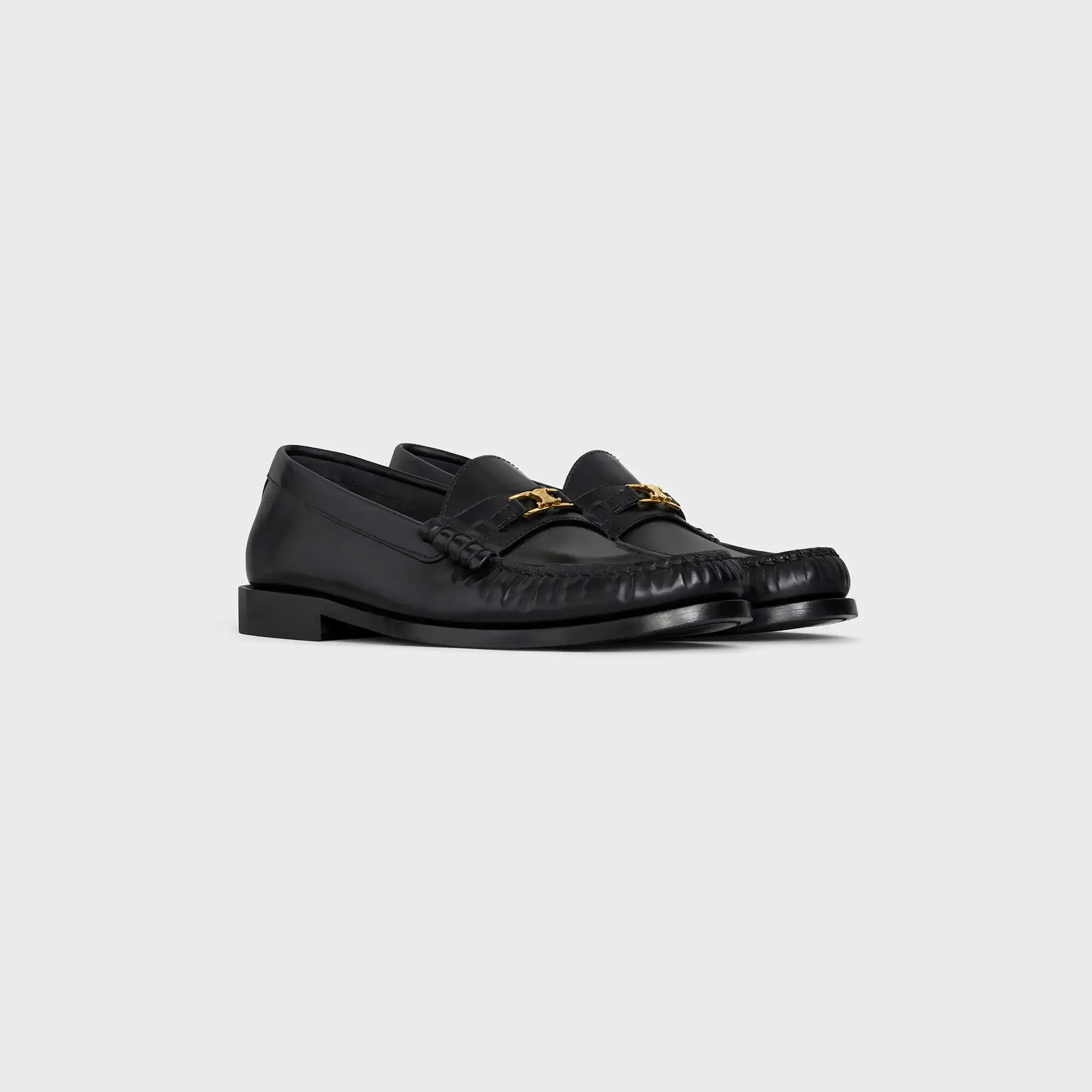 CELINE LUCO LOAFER EM BULLSKIN POLIDO