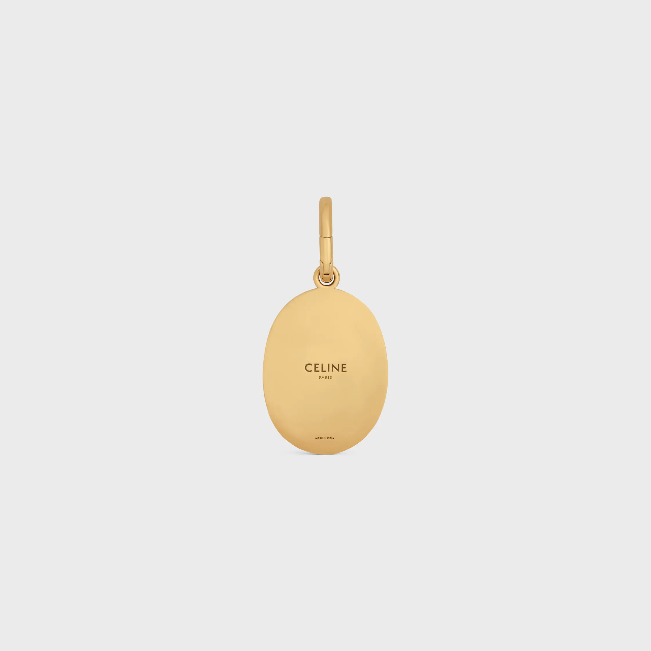 CHARMS MAISON CELINE MEDALHA EM LATÃO COM ACABAMENTO DOURADO