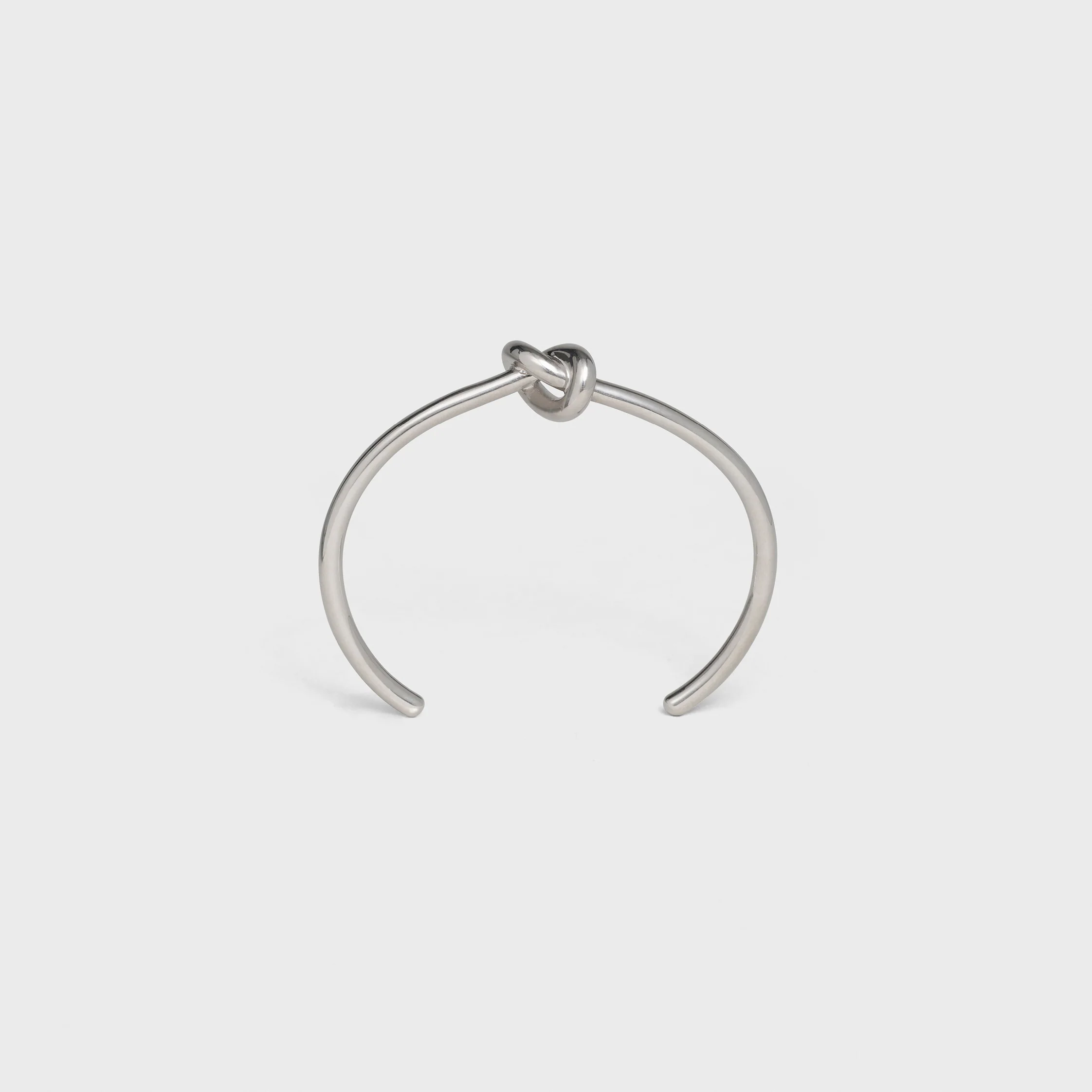Pulseira extrafina em latão com acabamento em ródio