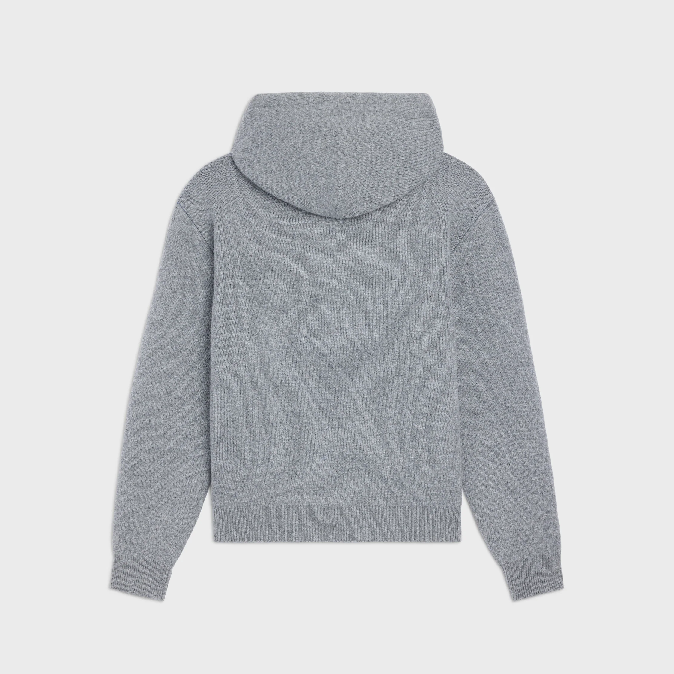 sweater com capuz em cashmere