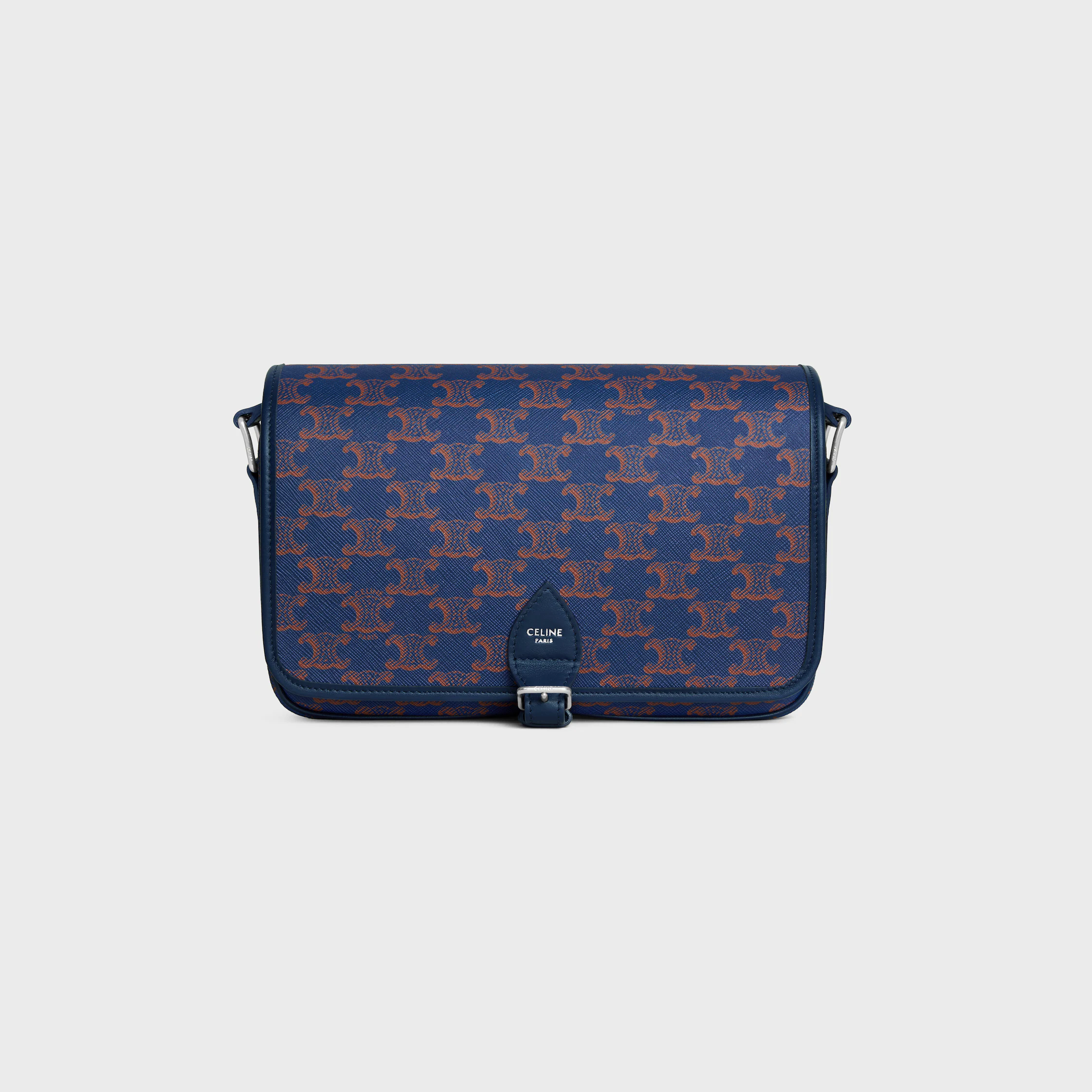 PEQUENO MESSAGER FOLCO EM TECIDO TRIOMPHE E COU DE VACA