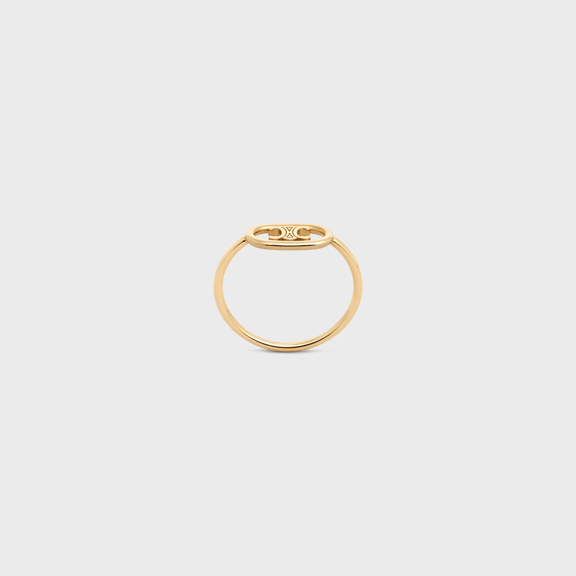 Anel Maillon Triomphe em Ouro Amarelo