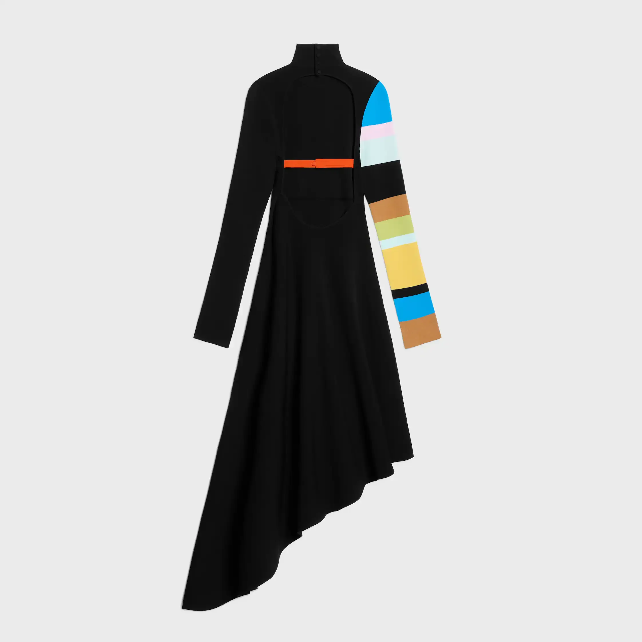vestido IN em viscose dupla face