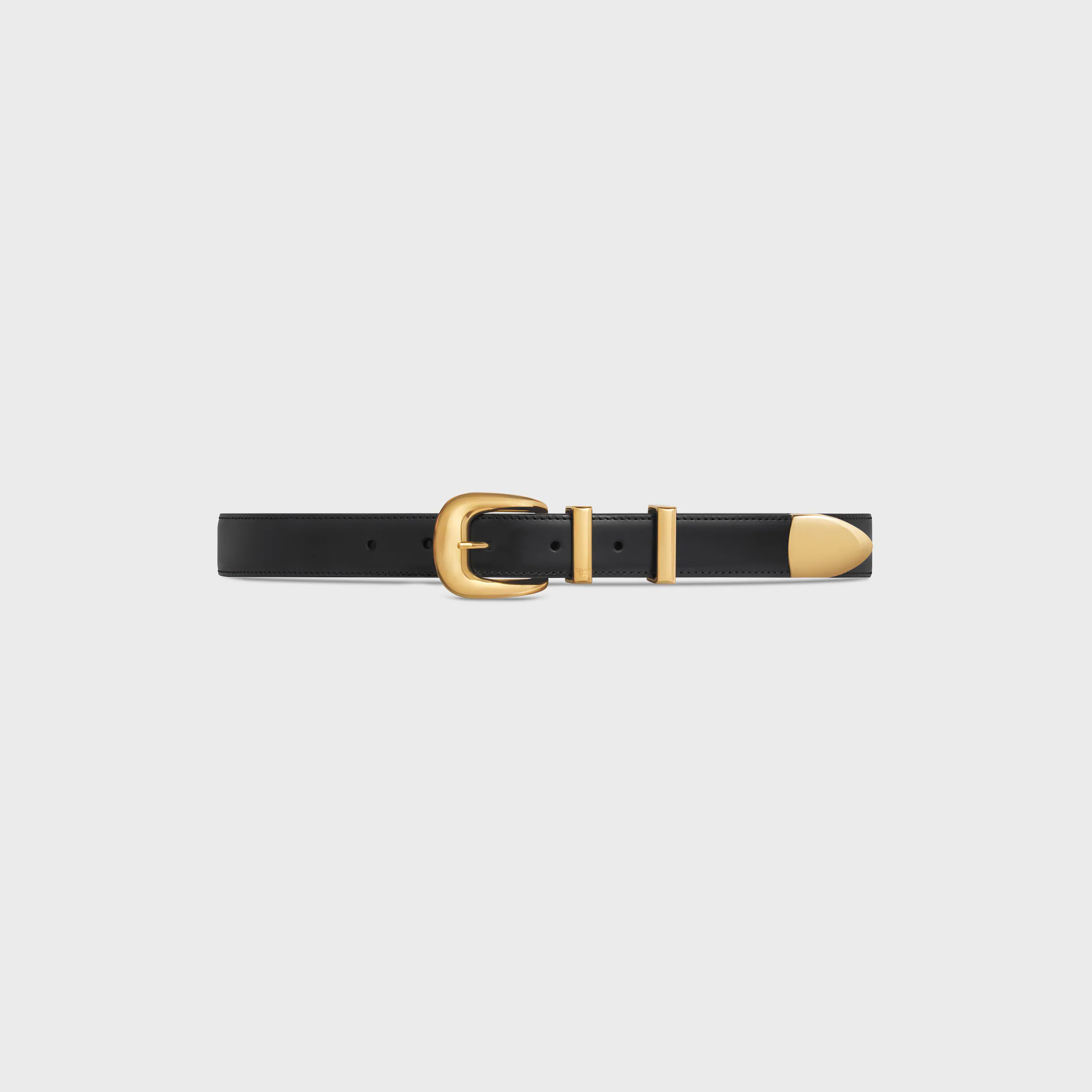CINTO WESTERN 25 MM EM COURO TAURILLON