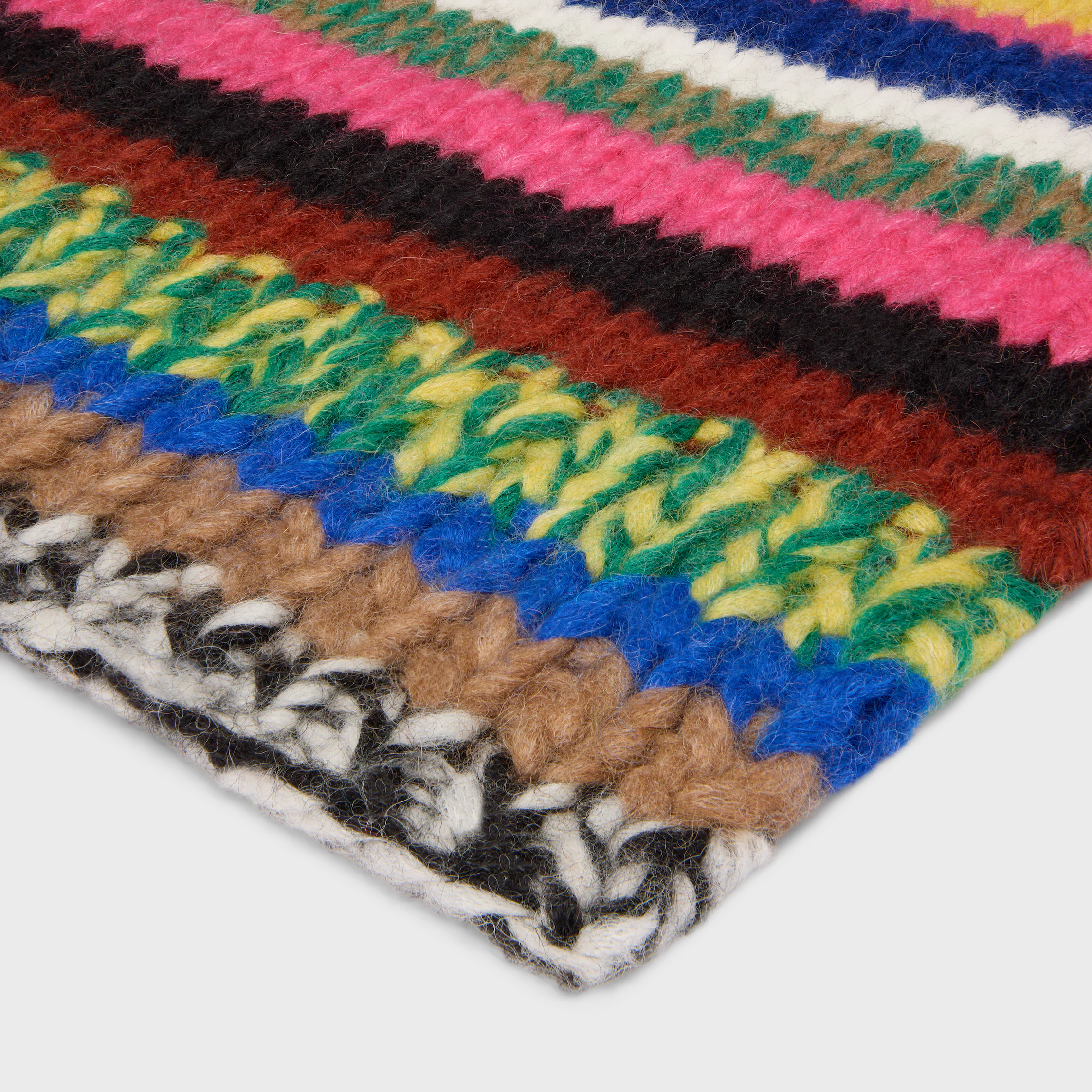 Cachecol EM ALPACA E LÃ VADO MOULINE