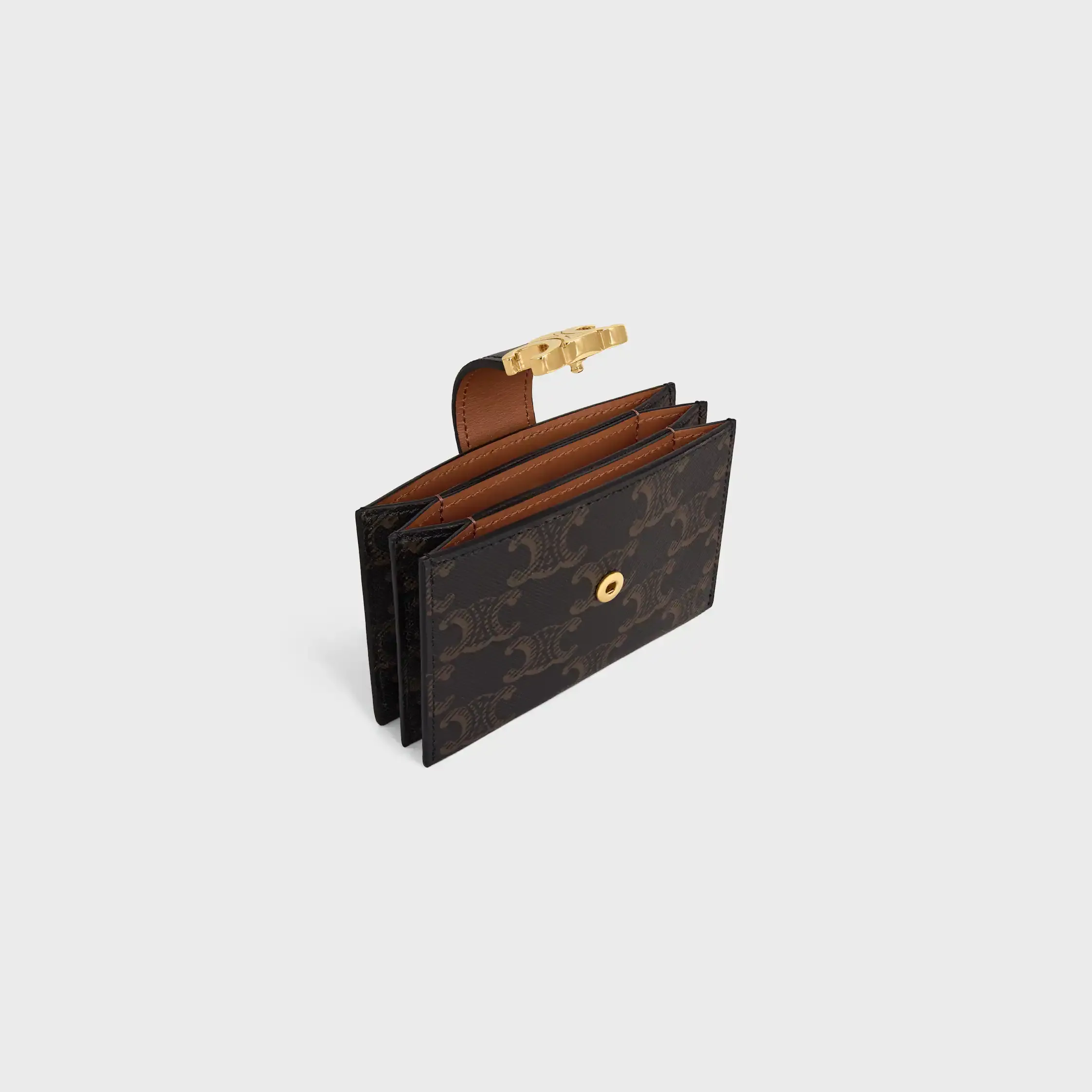 PORTA-CARTÕES ACCORDEON NINO EM TECIDO TRIOMPHE