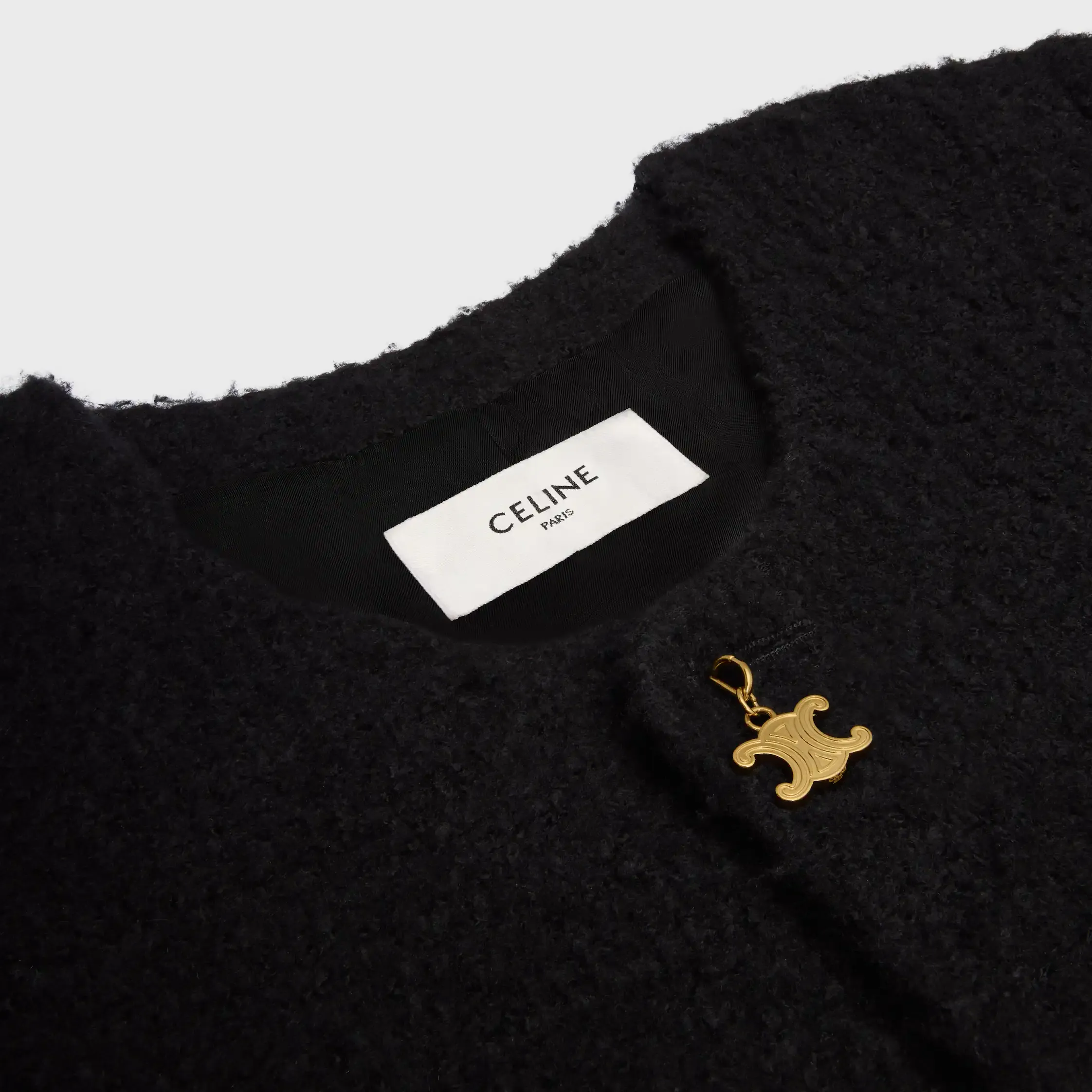 casaco maggie em cashmere e lã natté